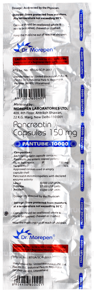 Pantube 10000 Capsule 10