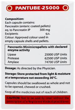 Pantube 25000 Capsule 10