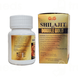 G&g Shilajit With Double Gold Capsule 30