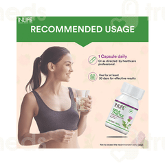 Inlife Milk Thistle 600mg Vegetarian Capsule 60