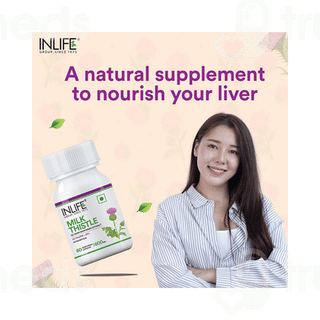 Inlife Milk Thistle 600mg Vegetarian Capsule 60