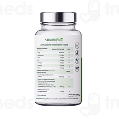 Health Veda Organics 95% Curcumin C3 + Bioperine Capsule 60