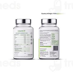 Health Veda Organics 95% Curcumin C3 + Bioperine Capsule 60