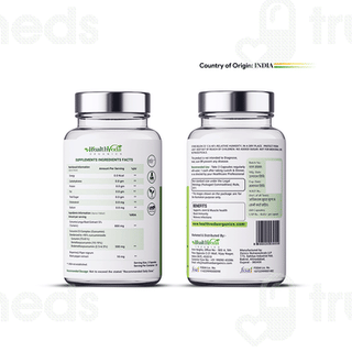 Health Veda Organics 95% Curcumin C3 + Bioperine Capsule 60