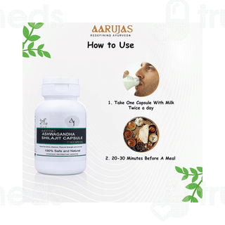 Aarujas Ashwagandha Shilajit Capsule 60