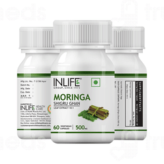 Inlife Moringa 500mg Vegetarian Capsule 60