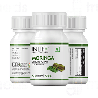 Inlife Moringa 500mg Vegetarian Capsule 60