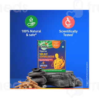 Zandu Vigorex Shilajit Ashwagandha Capsule 60