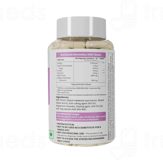 Neuherbs Milk Thistle 80% Silymarin Capsule 60