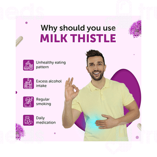 Neuherbs Milk Thistle 80% Silymarin Capsule 60