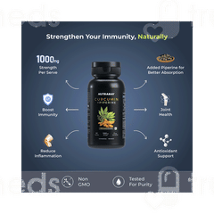 Nutrabay Wellness Curcumin + Piperine Capsule 60