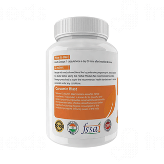 Natureal Curcumin Blast 800mg Capsule 60
