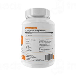 Natureal Curcumin Blast 800mg Capsule 60