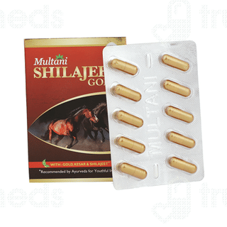 Multani Shilajeet Gold Capsule 10