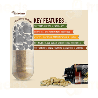 Herbal Max Shilajit Gold Capsule 30