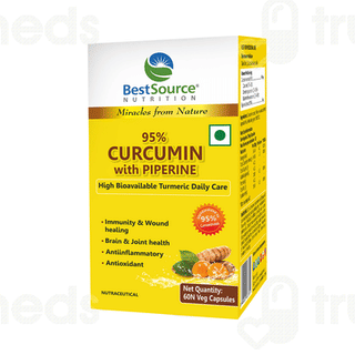 Bestsource Nutrition 95% Curcumin With Piperine Capsule 60