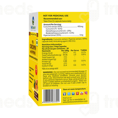 Bestsource Nutrition 95% Curcumin With Piperine Capsule 60