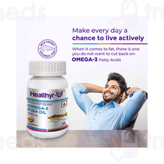Healthyr U Wild Caught Icelandic Omega 3 Fish Oil Capsule 60