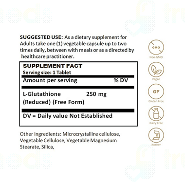 Solgar Reduced L Glutathione 250mg Vegetable Capsule 60 - Uses, Side  Effects, Dosage, Price | Truemeds