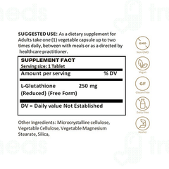 Solgar Reduced L Glutathione 250Mg Vegetable Capsule 60