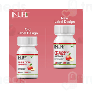 Inlife Apple Cider Vinegar Vegetarian Capsule 60