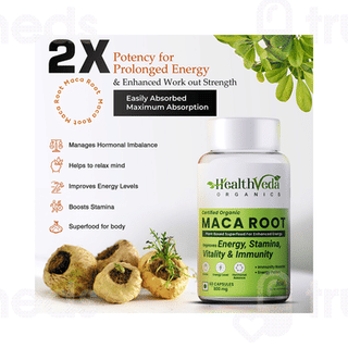 Health Veda Organics Maca Root Capsule 60