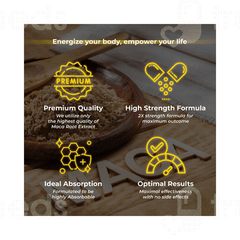Health Veda Organics Maca Root Capsule 60