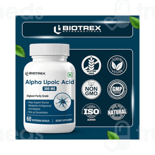 Biotrex Alpha Lipoic Acid 300mg Capsule 60