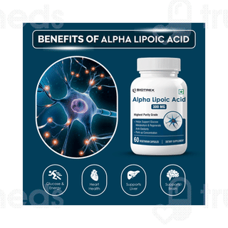 Biotrex Alpha Lipoic Acid 300mg Capsule 60