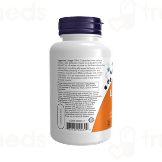 Now L Arginine 500mg Capsule 100