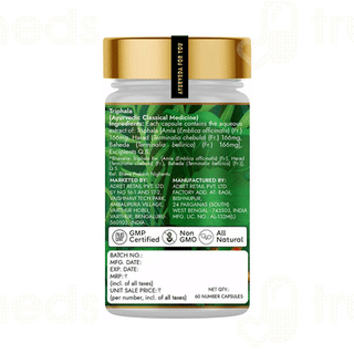 Kapiva Ayur Foods Triphala Plus Capsule 60