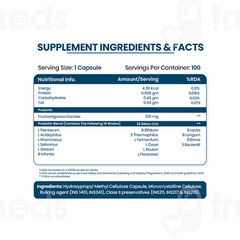 Himalayan Organics Probiotics 35 Billion Cfu Prebiotics Capsule 100
