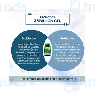 Himalayan Organics Probiotics 35 Billion Cfu Prebiotics Capsule 100