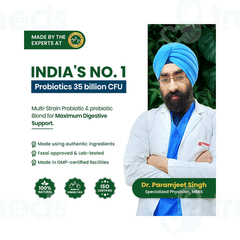 Himalayan Organics Probiotics 35 Billion Cfu Prebiotics Capsule 100
