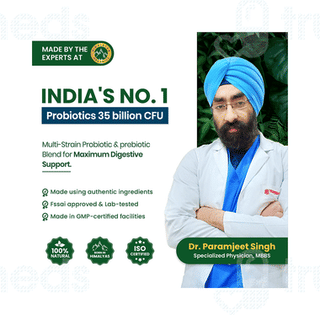 Himalayan Organics Probiotics 35 Billion Cfu Prebiotics Capsule 100