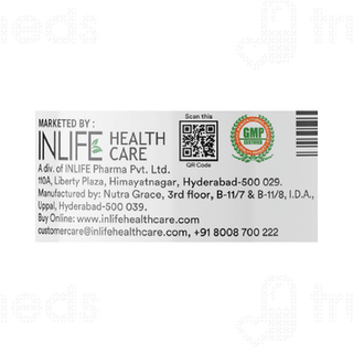 Inlife Turmeric Oil Ginger Oil Garlic Oil Vegan Capsule 60
