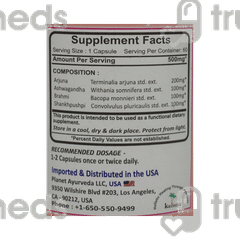 Planet Ayurveda Total Heart Support Capsule 60