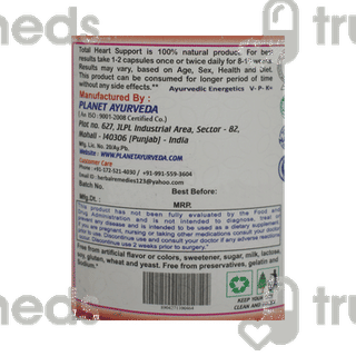 Planet Ayurveda Total Heart Support Capsule 60