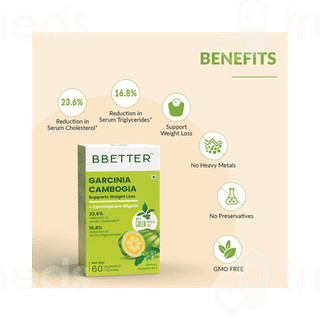 Bbetter Garcinia Cambogia Vegetarian Capsule 60