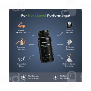 Nutrabay Pro Natural Testosterone Booster Capsule 60