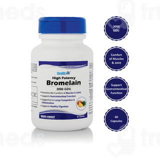 Healthvit Bromelain 3000 Gdu Capsule 60