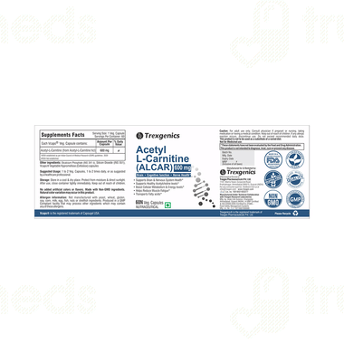 cjc ipamorelin what is Trexgenics Acetyl L Carnitine Alcar 600mg Veg Capsule 60 - Uses, Side  Effects, Dosage, Price
