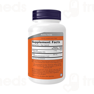 Now Gaba 500mg Veg Capsule 100