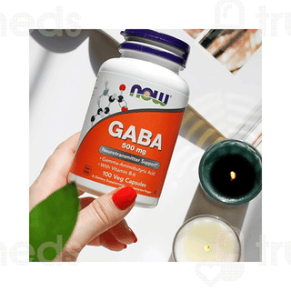 Now Gaba 500mg Veg Capsule 100