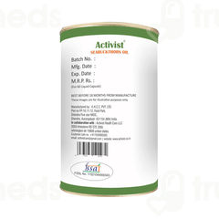 Activist Seabuckthorn Oil Liquid Capsule 60