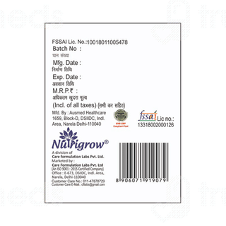 Nutrigrow Resveratrol Veg Capsule 60
