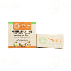 Sitaram Ayurveda Ksheerabala 101 Soft Gelatin Capsule 100