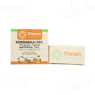 Sitaram Ayurveda Ksheerabala 101 Soft Gelatin Capsule 100