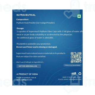 Supermucil Psyllium Fiber Capsule 120