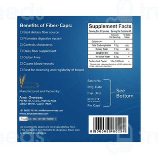 Supermucil Psyllium Fiber Capsule 120